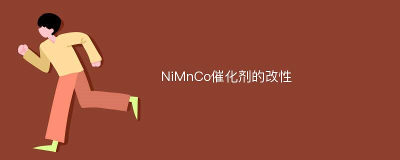 NiMnCo催化剂的改性